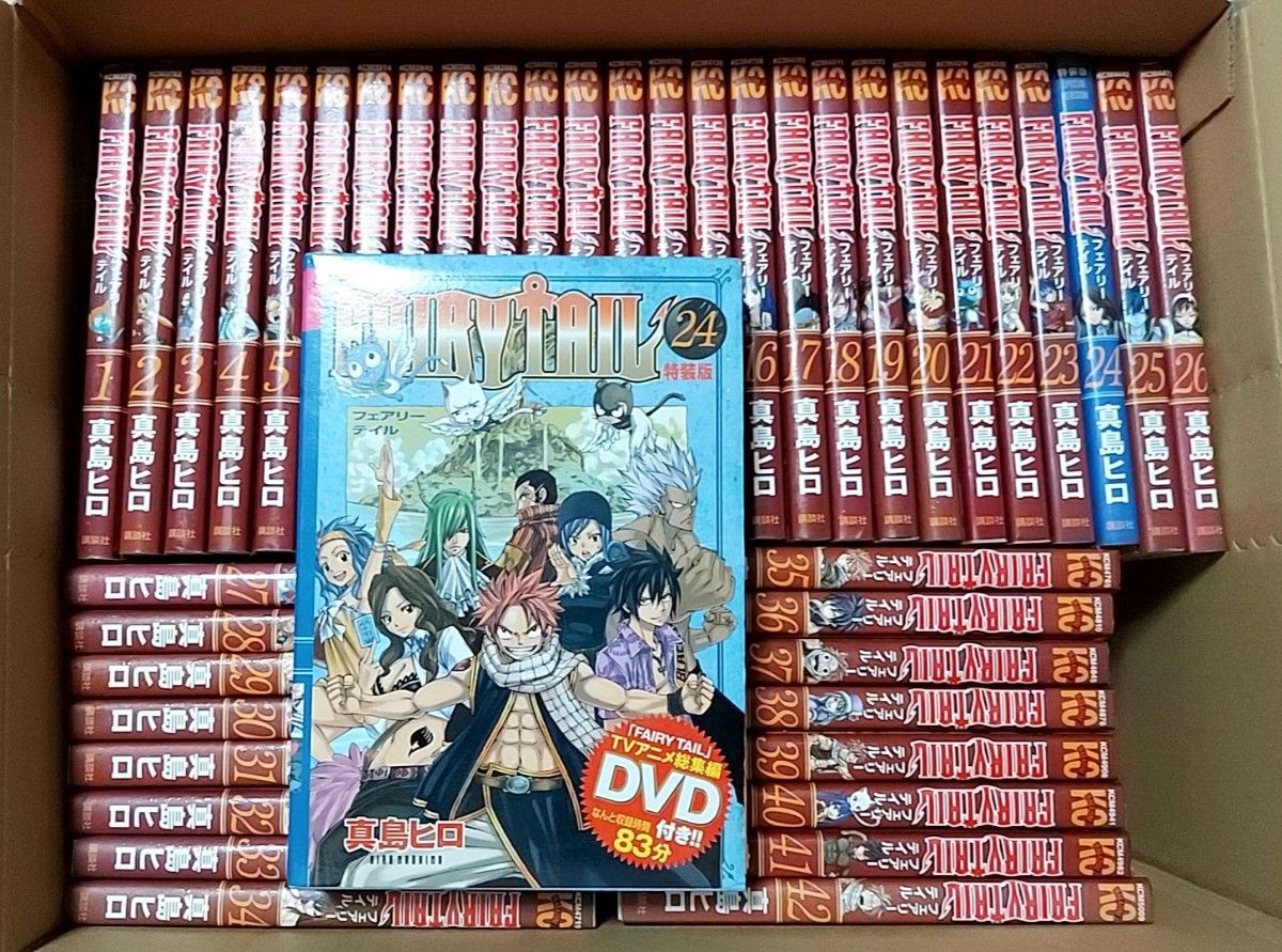 フェアリーテイル 1巻~42巻 DVD付き まとめ売り｜Yahoo!フリマ（旧