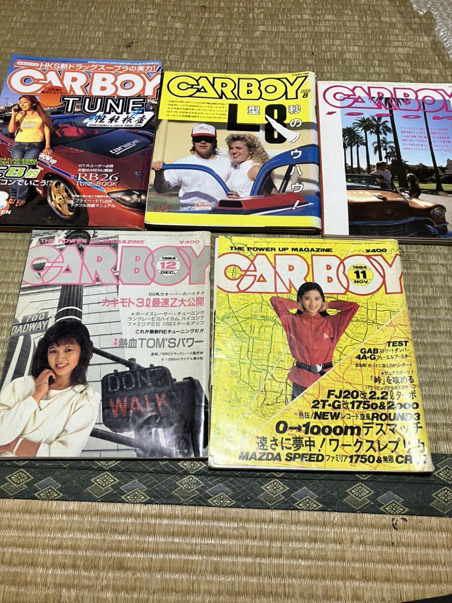 Yahoo!オークション - 当時物 CARBOY カーボーイ 本 雑誌 5冊