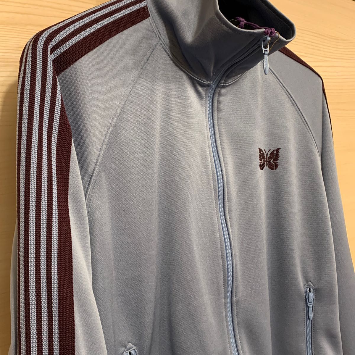 22SS Needles トラックジャケット S サックスブルー 美品 タグ付