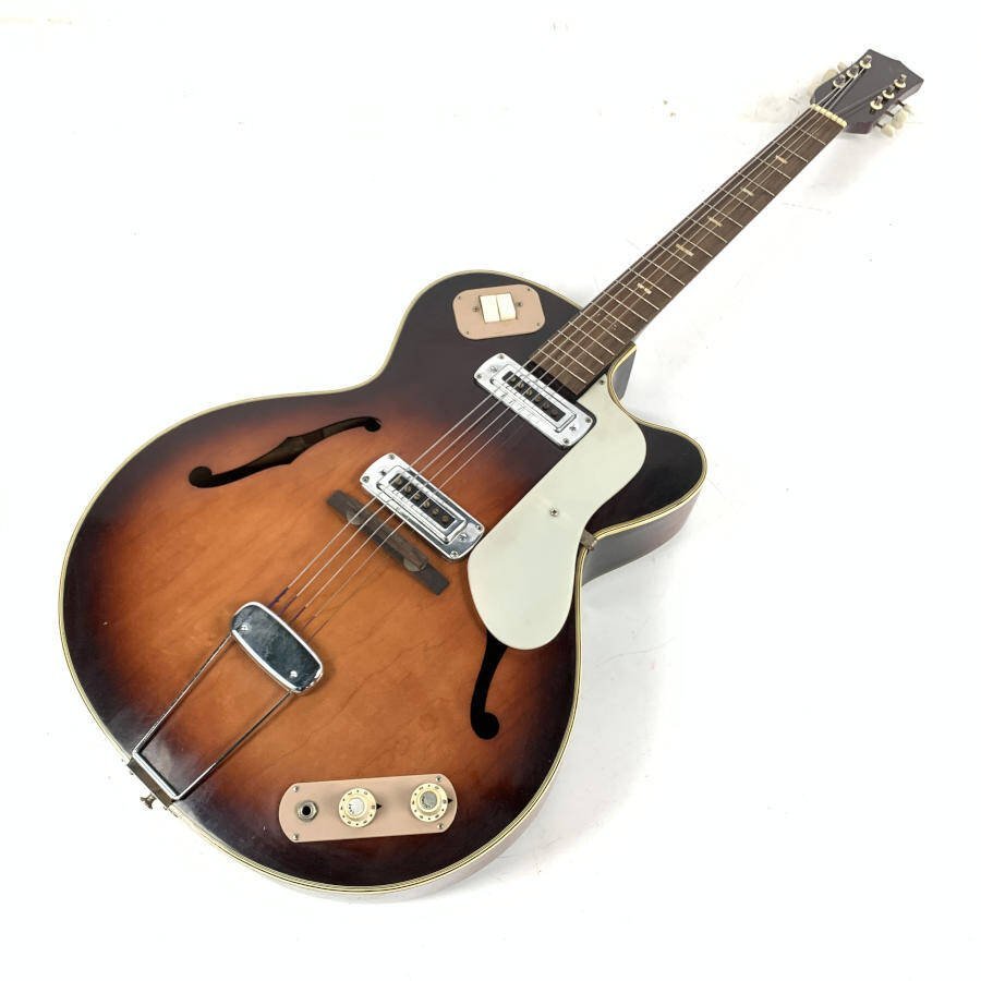 Yahoo!オークション - TEISCO MODEL 14 テスコ フルアコギター サンバ