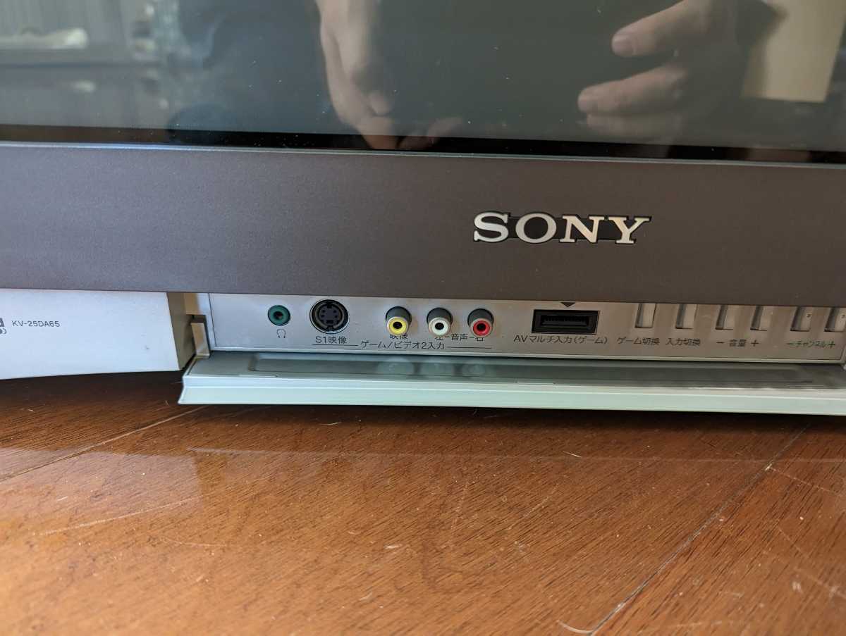 Yahoo!オークション - KV-25DA65 ソニー ブラウン管テレビ 25インチ