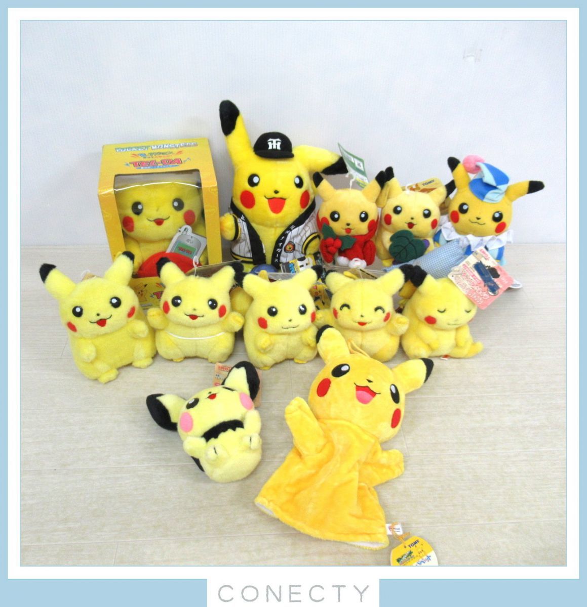 Yahoo!オークション - 【レア 初期】TOMY ピカチュウ ぬいぐるみ 12点