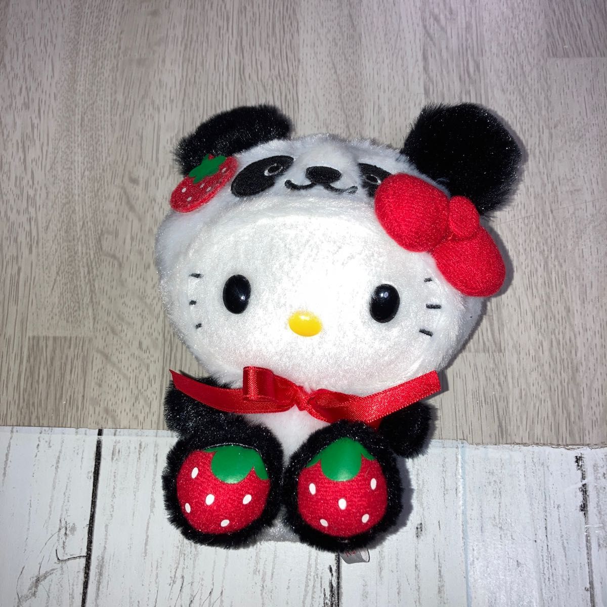 ハローキティ パンダ 苺 ぬいぐるみ｜Yahoo!フリマ（旧PayPayフリマ）