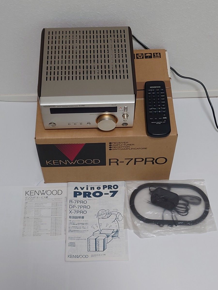 KENWOOD チューナーアンプ【R-7PRO 】純A級パワーアンプ搭載｜Yahoo