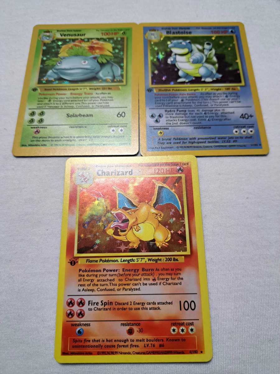 英語版初期 pokemon Charizard リザードン holo 英語版初期 pokemon