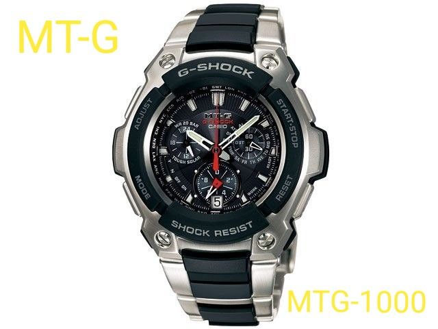 KenjiG-SHOCK MT-G タフソーラー 電波 MTG-1000G メタルと樹脂の“いい