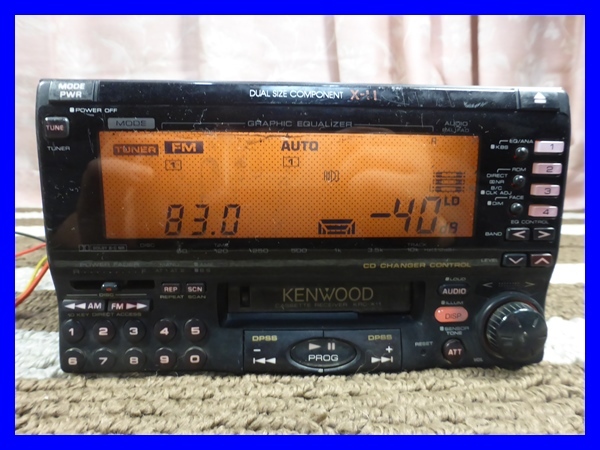 Yahoo!オークション - KENWOOD/ケンウッド カセットデッキ KRC-X11 ジ
