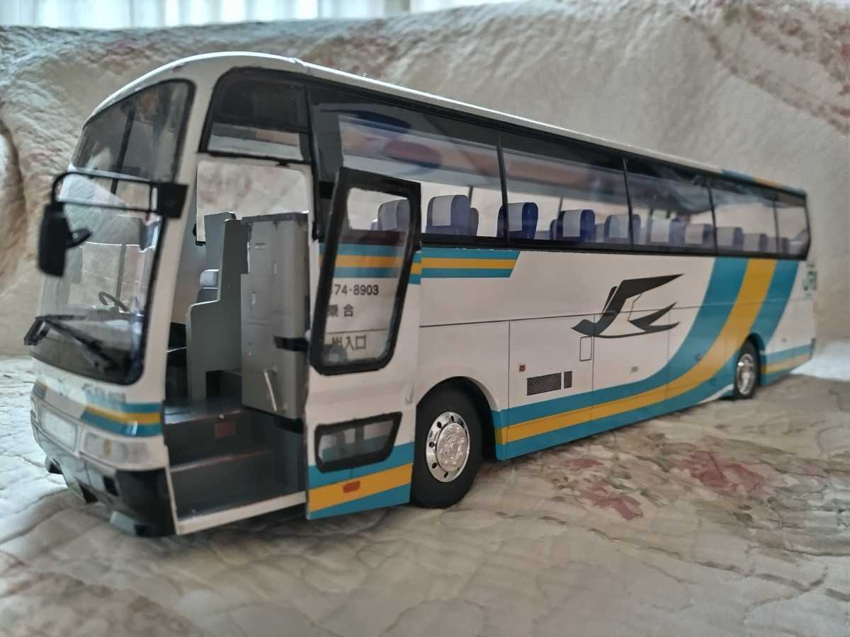 Yahoo!オークション - アオシマ模型 1/32 ジェイアール四国バス(三菱ふ