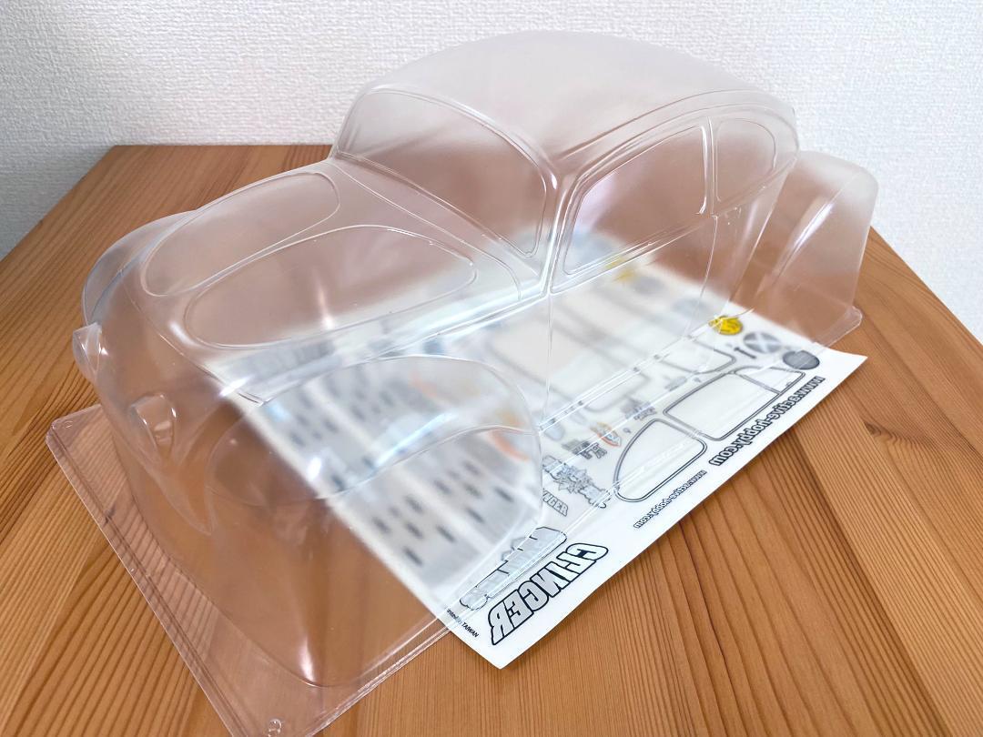 VW ワーゲン ビートル ポリカーボネート クリアーボディ 1/10 新品