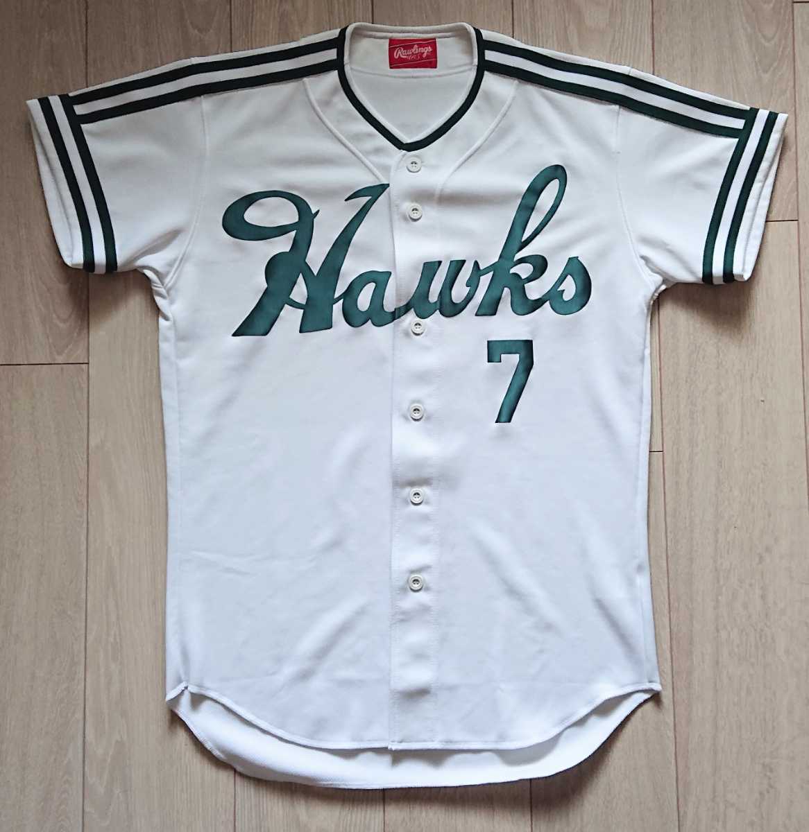 Yahoo!オークション - 【レア 美品】南海 ホークス 湯上谷 ホーム ユニ