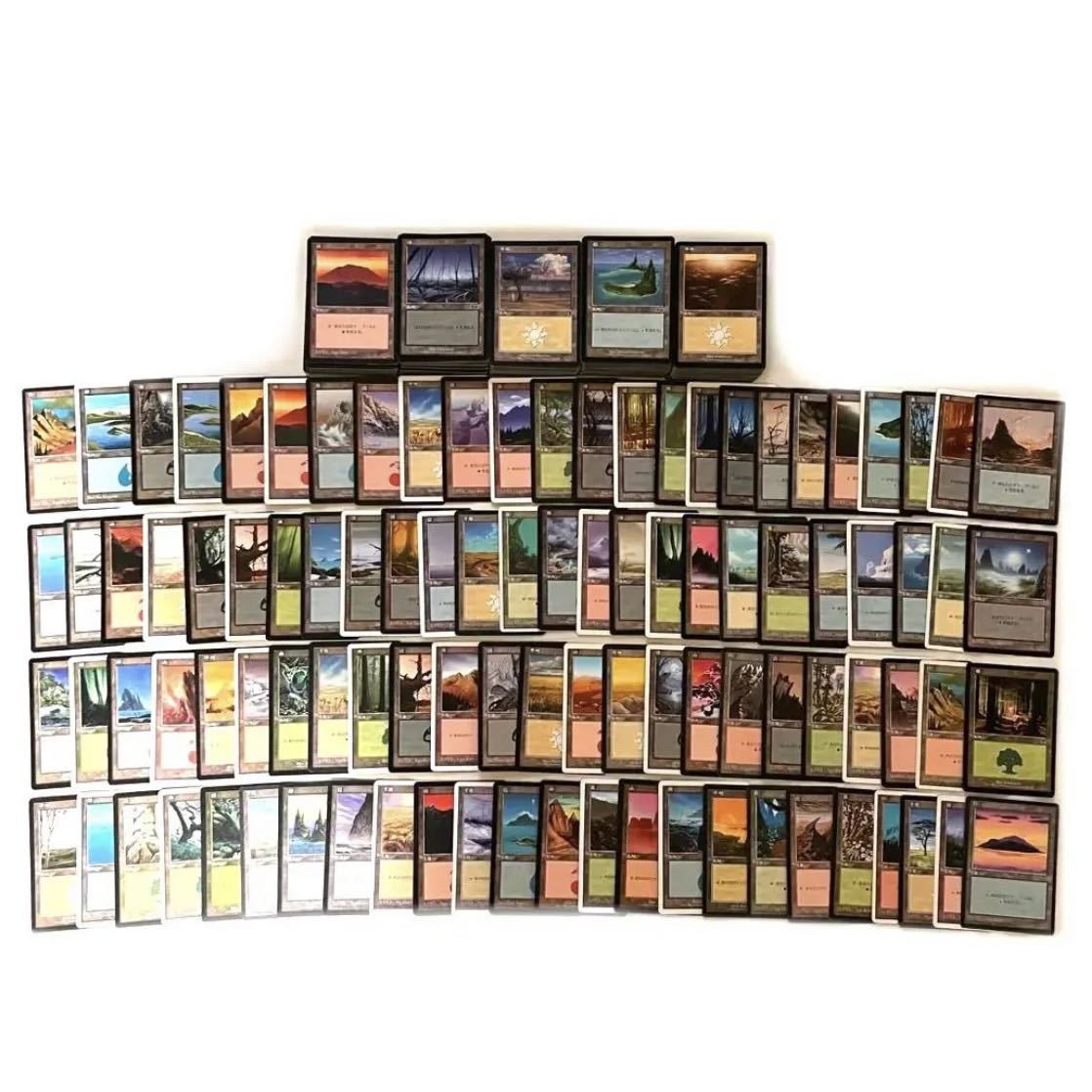 MTG 旧枠 基本土地 基本地形 日本語のみ 約300枚 4ED MIR USG｜Yahoo