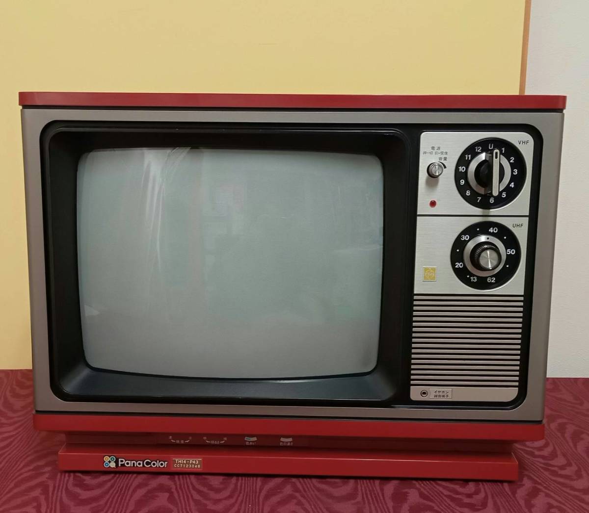 Yahoo!オークション - 【national PanaColor ブラウン管テレビ TH14-P4