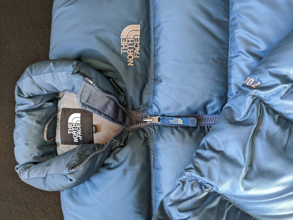 ザ ノースフェイス ダウン ヌプシ 青色 ブルー 700 バングラデシュ製