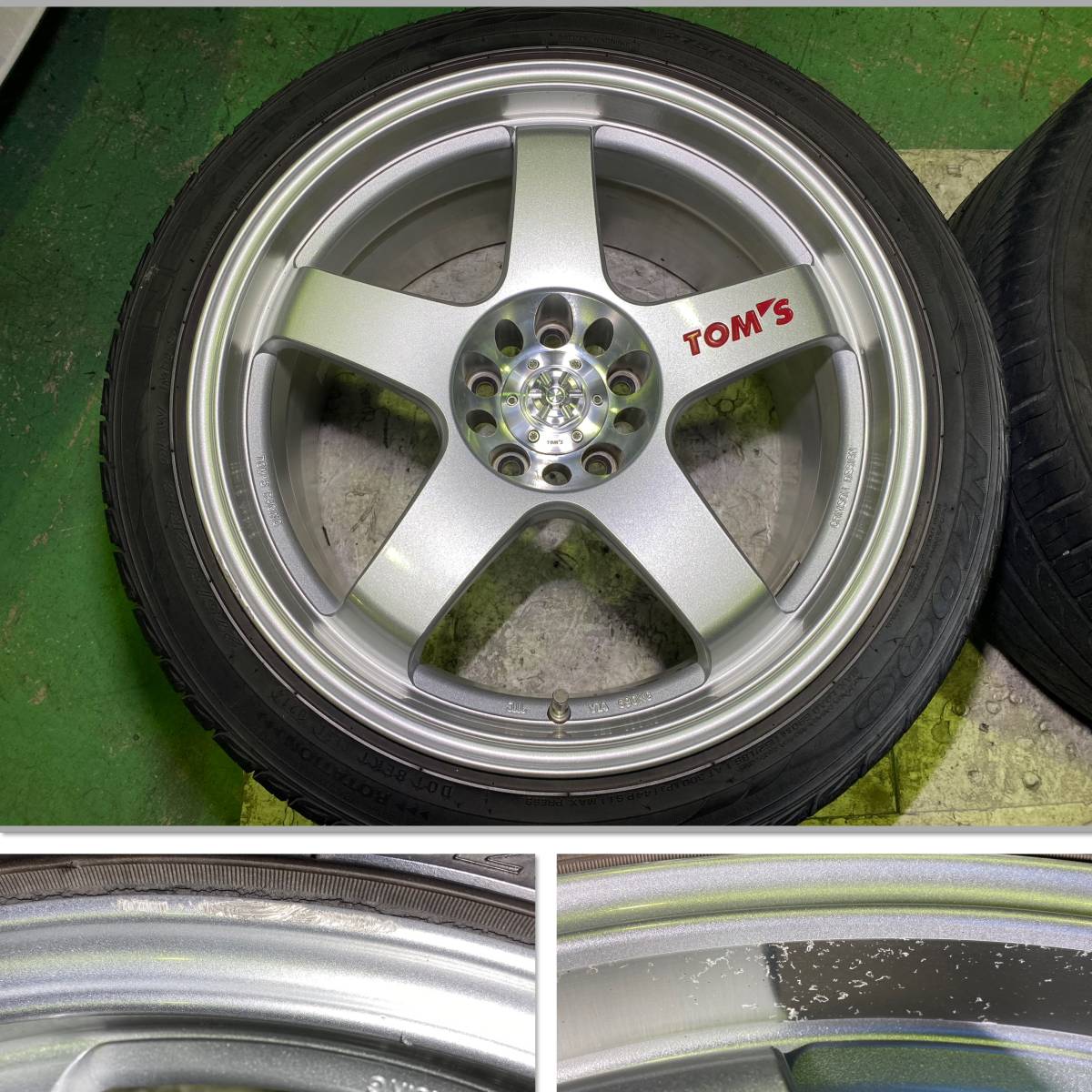 Yahoo!オークション - 超希少 レア TOM'S トムス TN-06 18インチ 8.5J