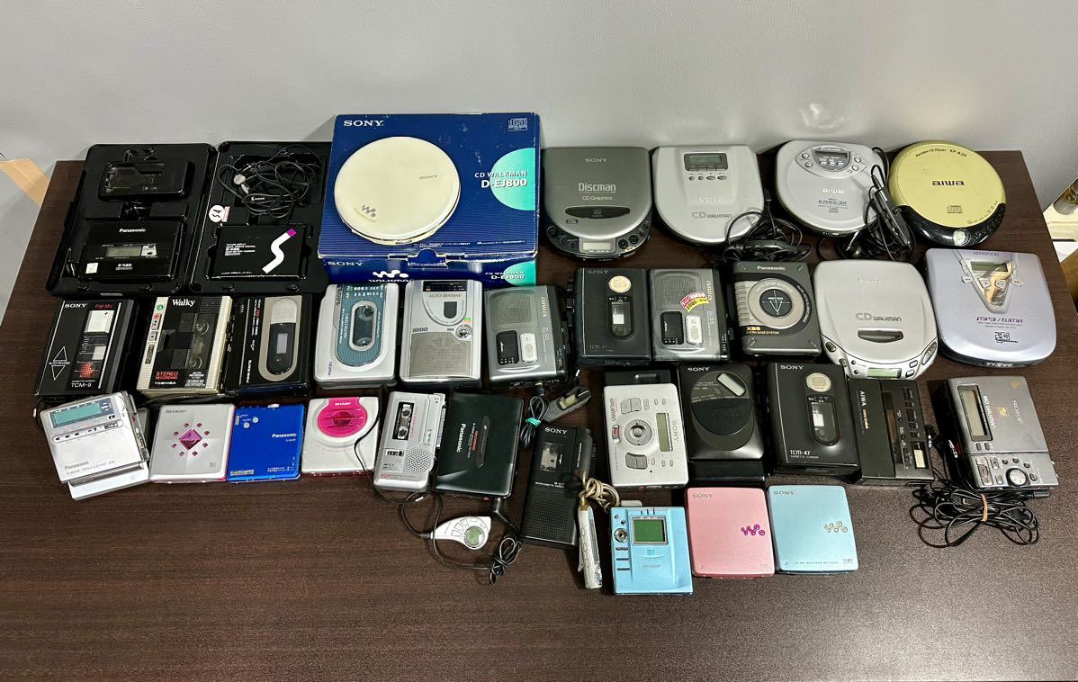 Yahoo!オークション - 音楽プレイヤー 32点 まとめ売り WALKMAN ウォー
