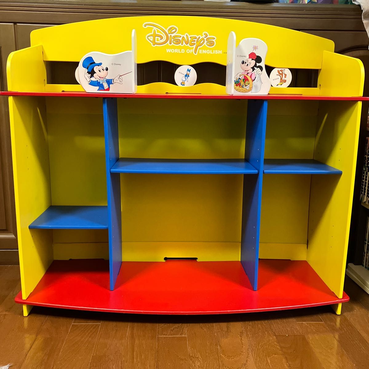 ワールドファミリー ディズニー英語システム DWE 購入特典 棚 ラック