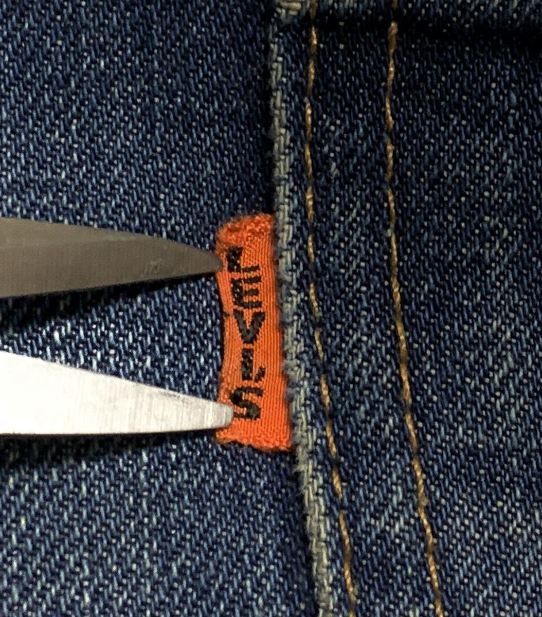 Yahoo!オークション - 70's LEVI'S 646 BIGE オレンジタブ オリジナル