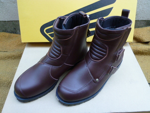 Yahoo!オークション - ホンダショートブーツ ブラウン 27サイズ 新品