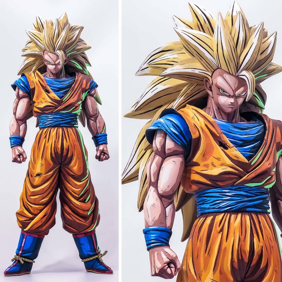 Yahoo!オークション - リペイント スーパーサイヤ人3 孫悟空 ドラゴン