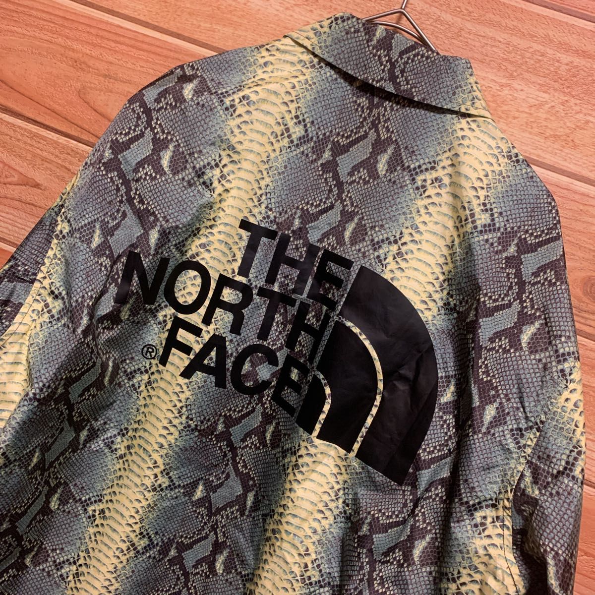 Supreme THE NORTH FACE ノースフェイス パイソン柄 コーチジャケット