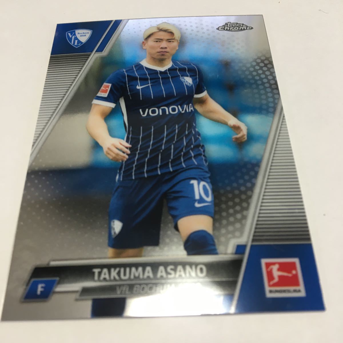 Yahoo!オークション - 2021-22 Topps Bundesliga chrome 浅野拓磨 即