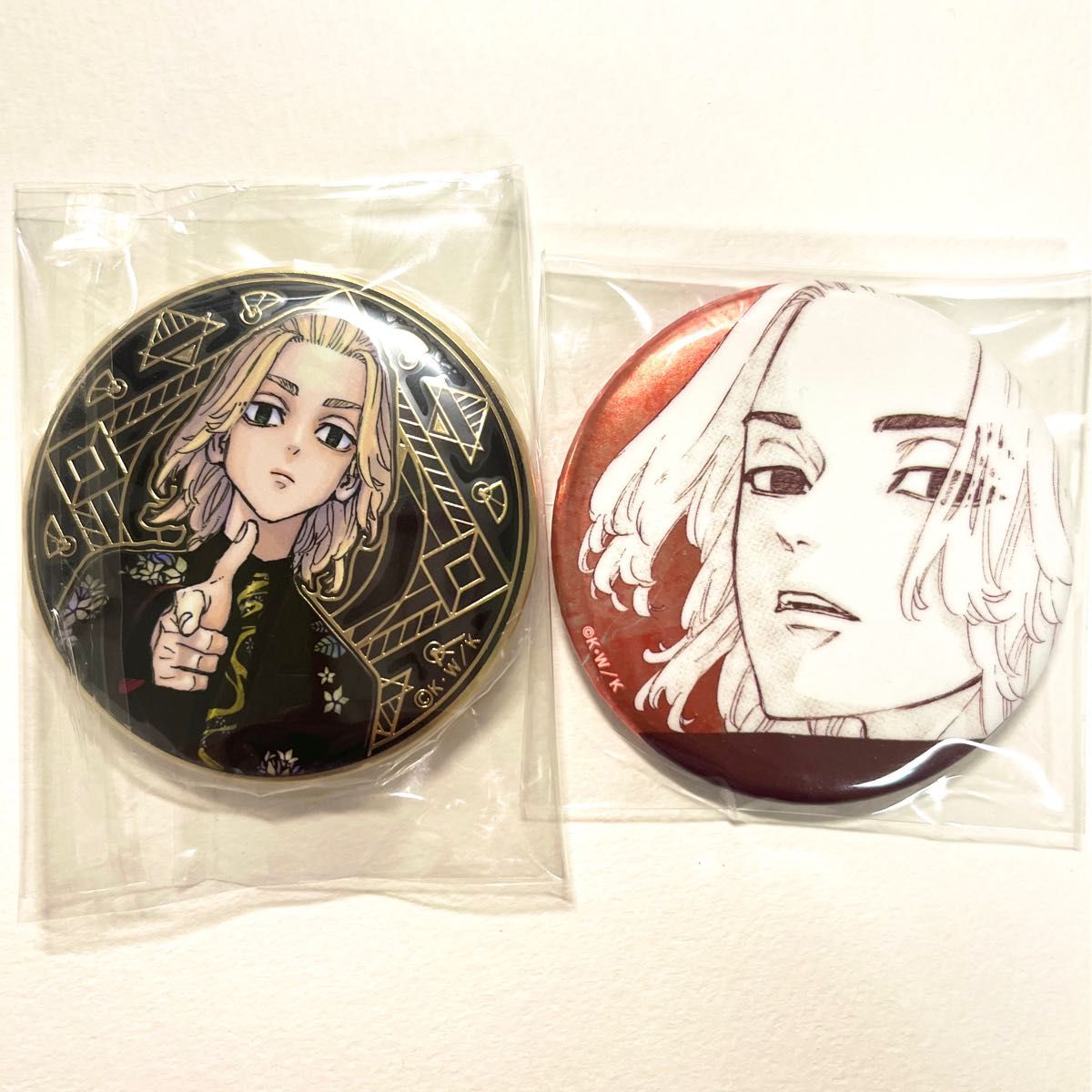 東京リベンジャーズ 原画展 缶バッジ 佐野万次郎 東京リベンジャーズ