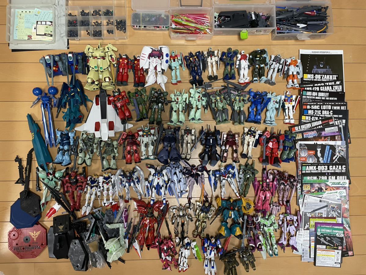 Yahoo!オークション - ジャンク ガンプラ大量まとめセットHG まとめ売