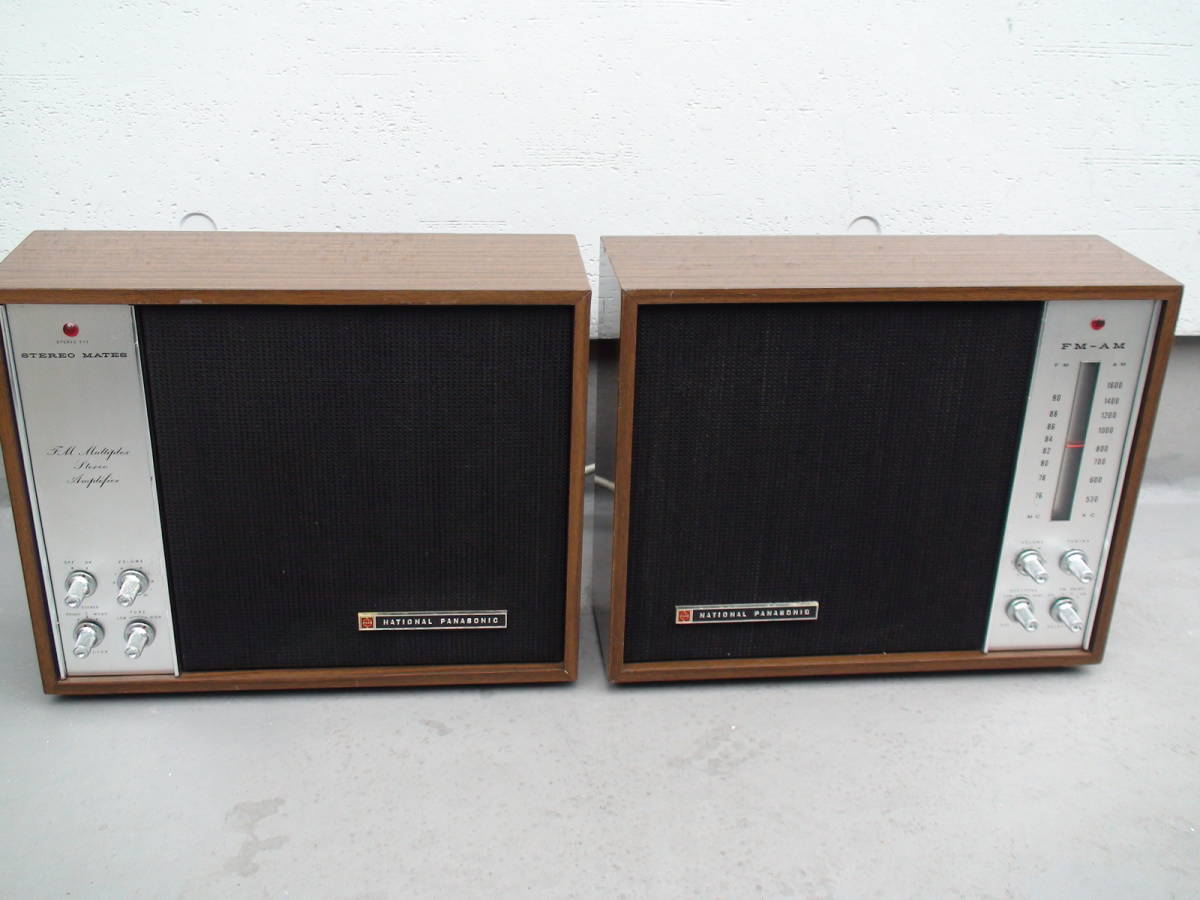 ナショナル RE-760 真空管ラジオ FM/AM OK 通電OK 昭和 ☆完全動作品☆