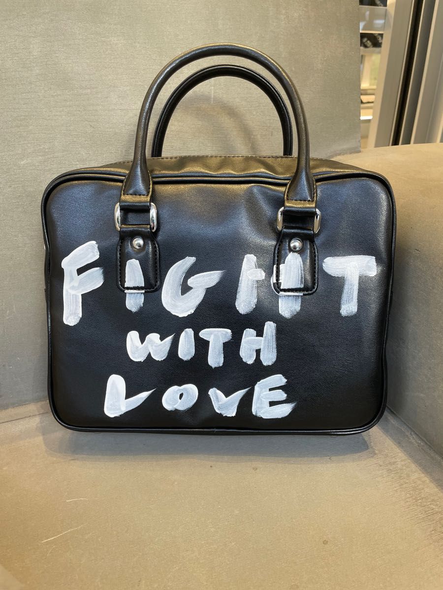 COMME des GARCONS GIRL ペイントバッグ コムデギャルソン 青山バッグ