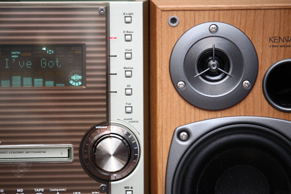 Yahoo!オークション - KENWOOD RXD-SL3MD 2003年製 CD/MD/TUNER/TAPE