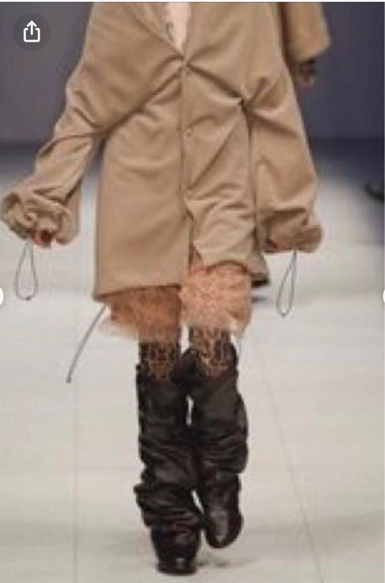 ズッカ ナウシカブーツ 黒 Mサイズ くしゅくしゅブーツ｜Yahoo!フリマ