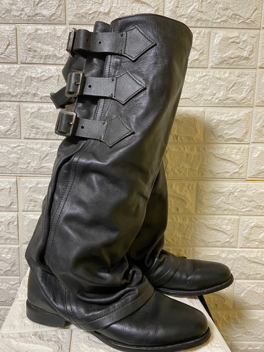 ズッカ ナウシカブーツ 黒 Mサイズ くしゅくしゅブーツ｜Yahoo!フリマ