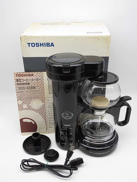 Yahoo!オークション - ss4450 東芝 コーヒーメーカー HCS-45BM サイフ