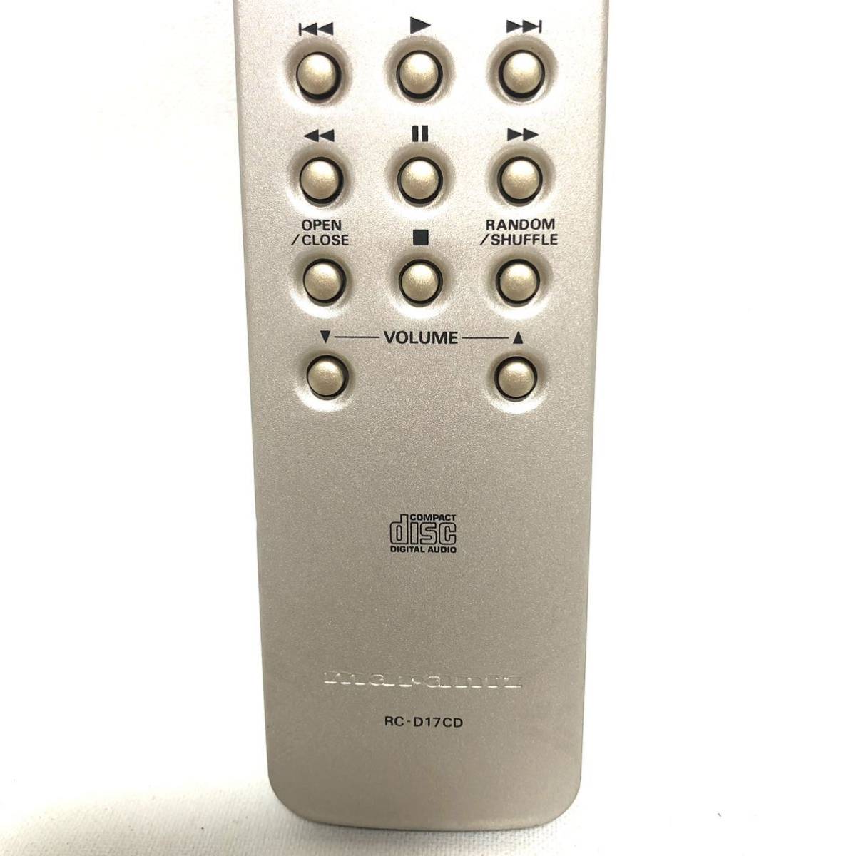 Marantz マランツ CDプレーヤー 用純正リモコン RC-D17CD CD-17A CD