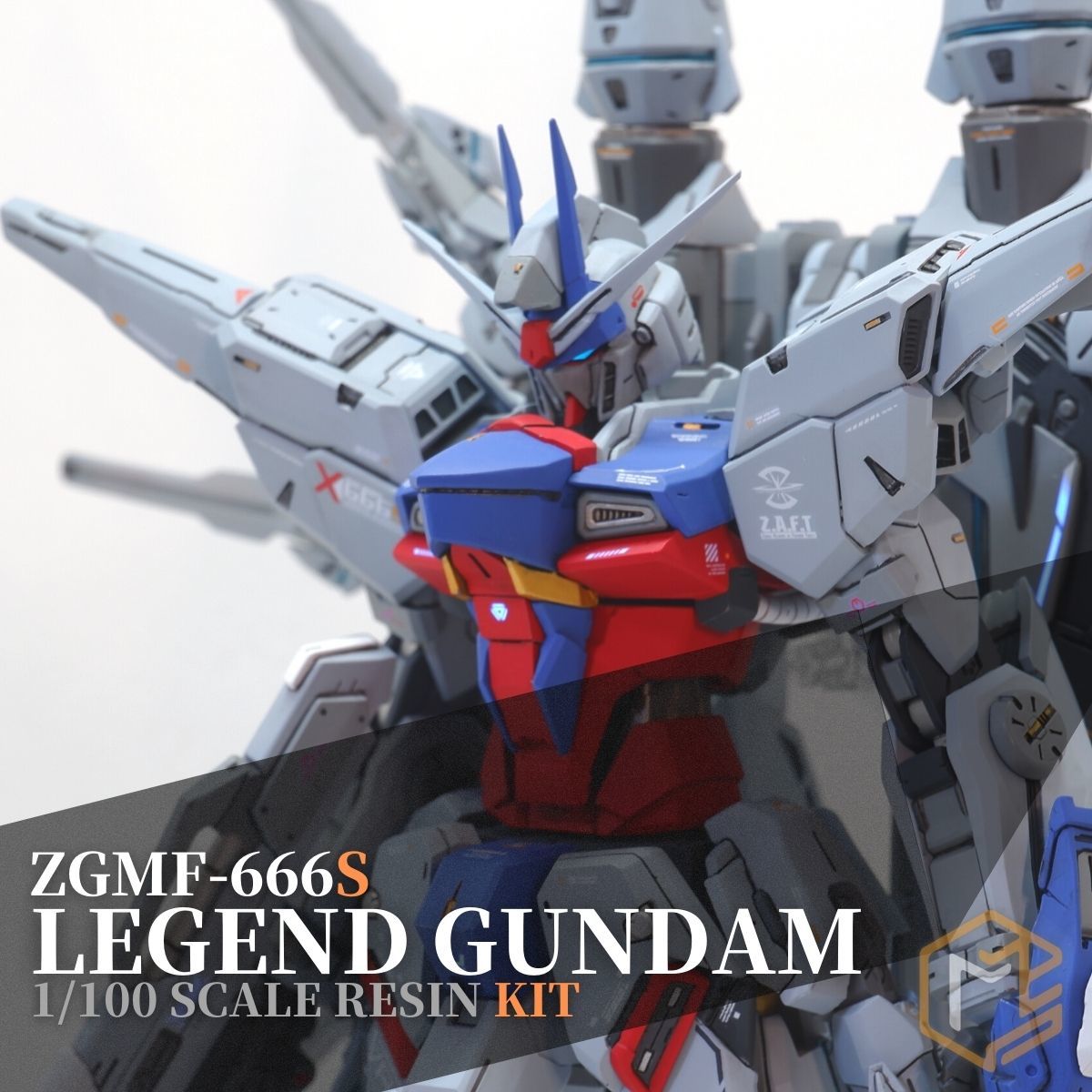 Yahoo!オークション - 1/100 レジェンドガンダム フルレジンキット 改