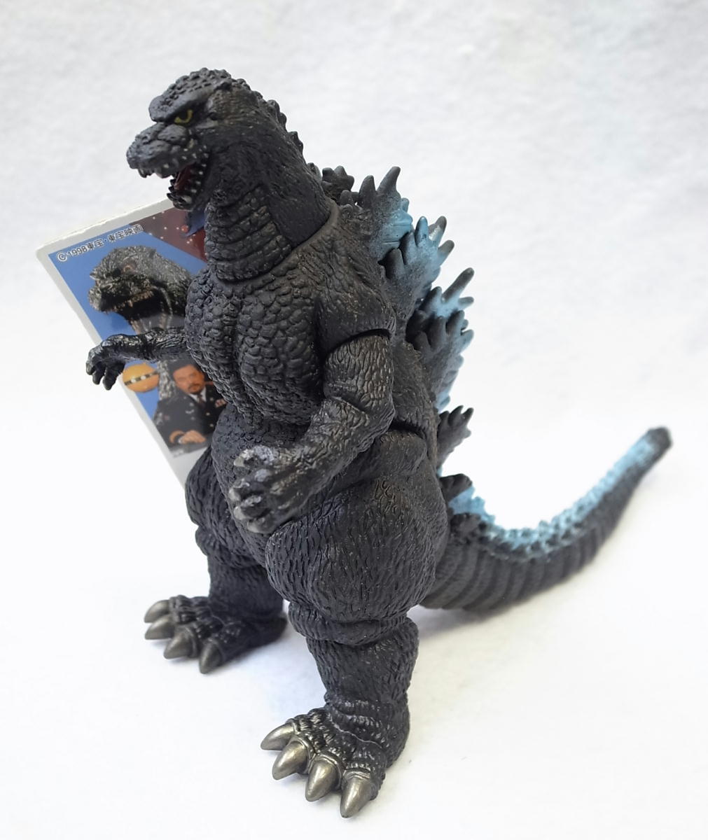 Yahoo!オークション - 【バンダイ ソフビ】ゴジラ 1998 タグ付き ゴジ