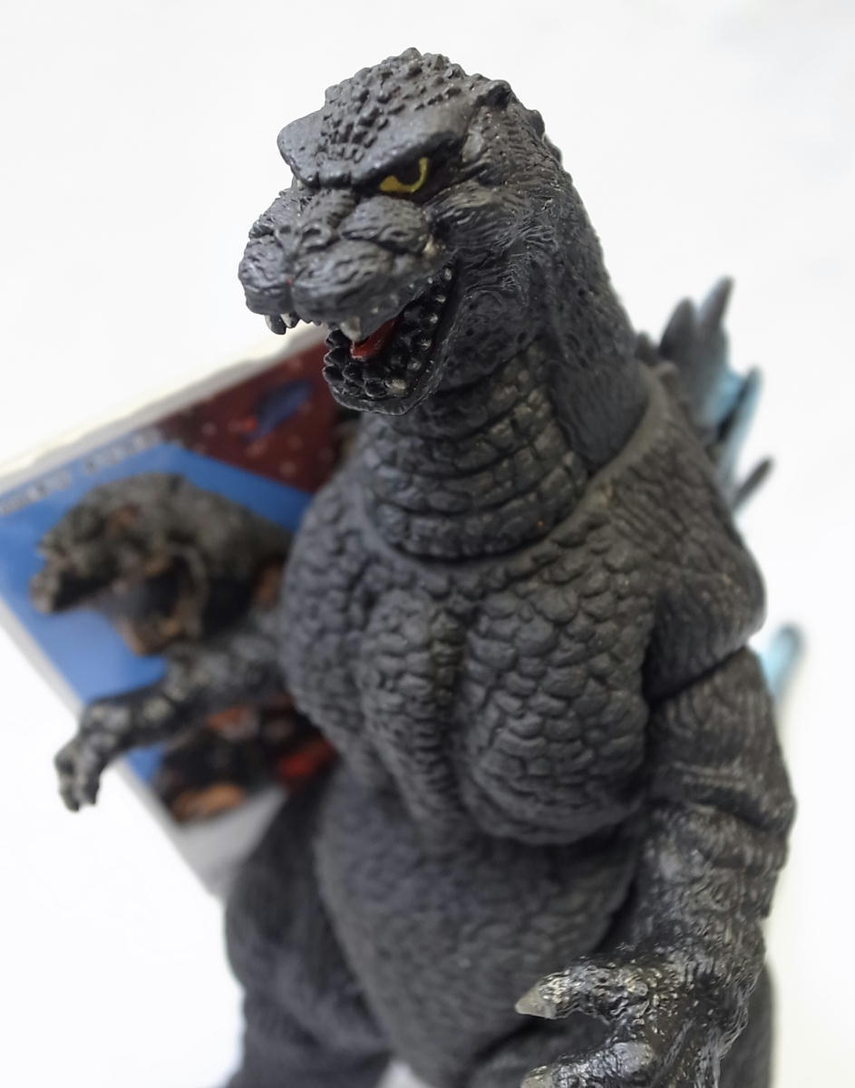 Yahoo!オークション - 【バンダイ ソフビ】ゴジラ 1998 タグ付き ゴジ