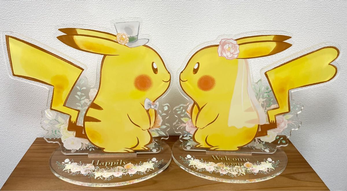 ブライダル ウェルカムスペース ウェルカムボード 置物 ポケモン