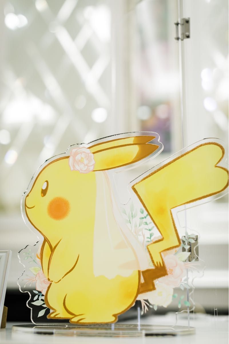 ブライダル ウェルカムスペース ウェルカムボード 置物 ポケモン