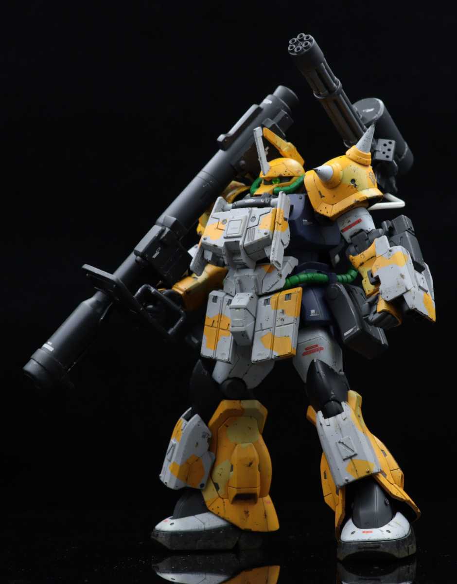 Yahoo!オークション - HGUC 1/144 グフカスタム オリジナル改造 完成品
