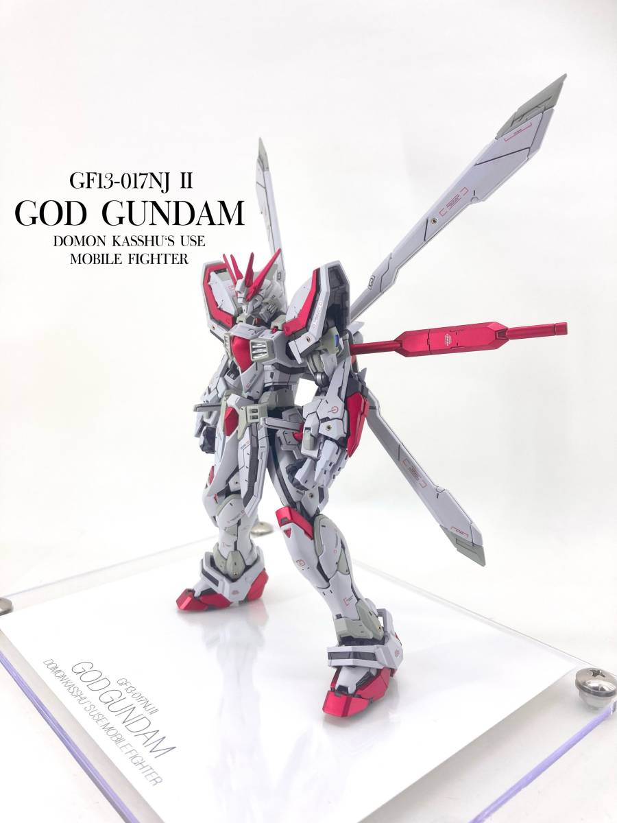 Yahoo!オークション - RG ゴッドガンダム 全塗装【機動武闘伝Gガンダム