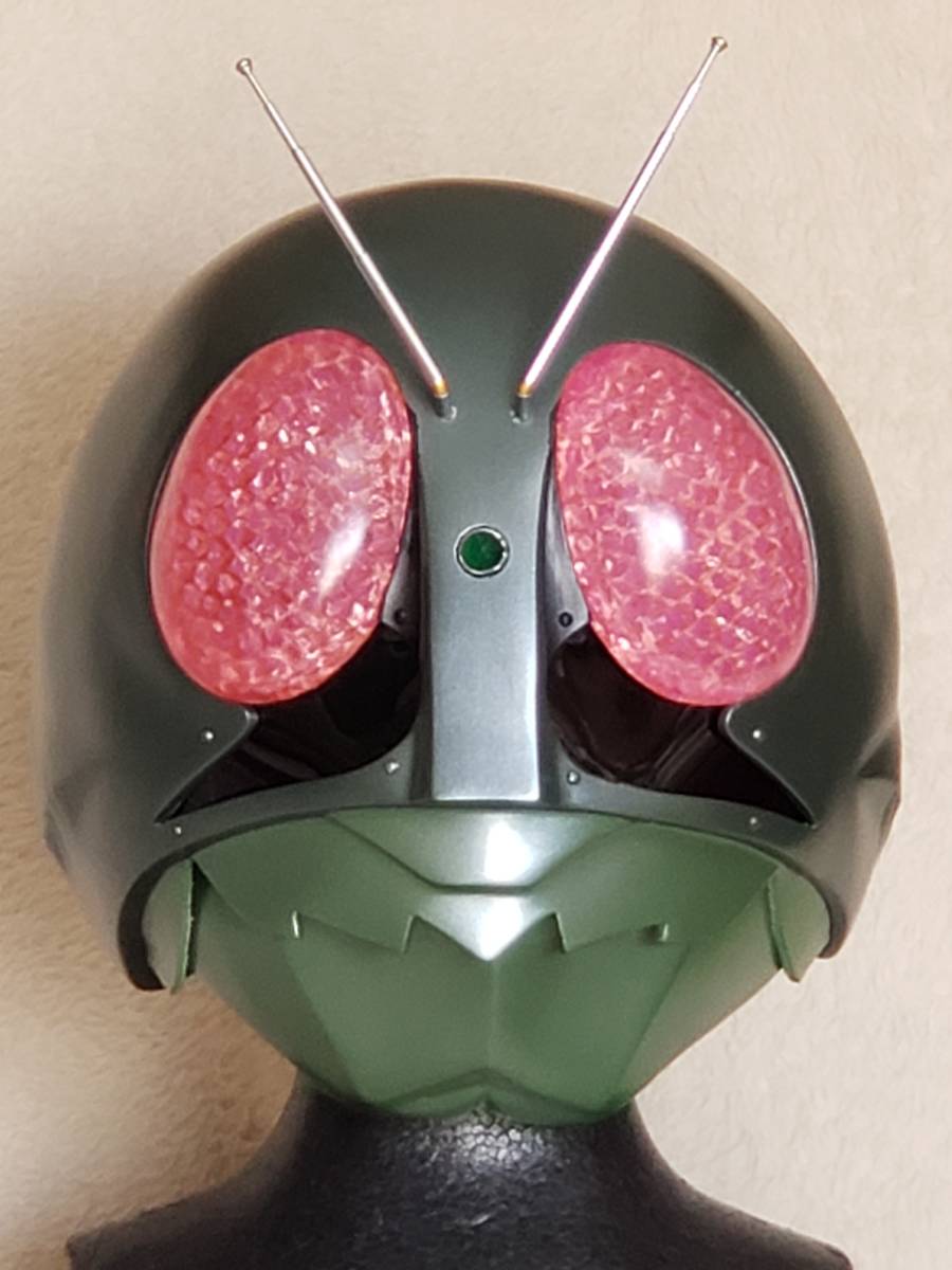 Yahoo!オークション - 仮面ライダー 旧1号 1／1 マスク 完成品 プロ