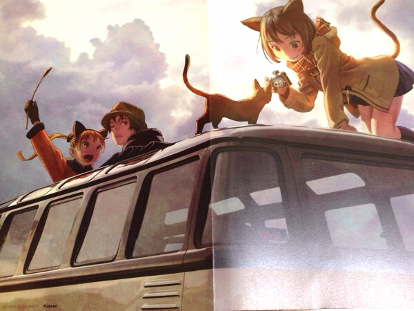 Yahoo!オークション - 即決 新品 村田蓮爾 非売品 ポスター 猫耳 栗鼠