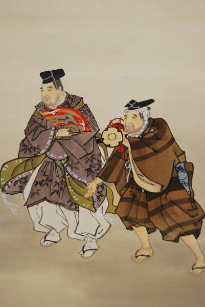 Yahoo!オークション - 【真作】//芳湖/富士に三河万歳/布袋屋掛軸HB-58