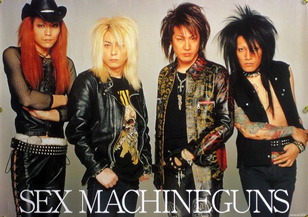 Yahoo!オークション - SEX MACHINEGUNS セックス・マシンガンズ B2ポス