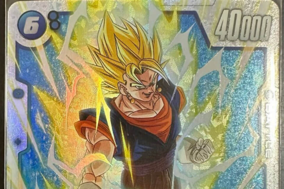 ドラゴンボール】『限界を超えし者』当たりカード！ベジット(SCR☆)の