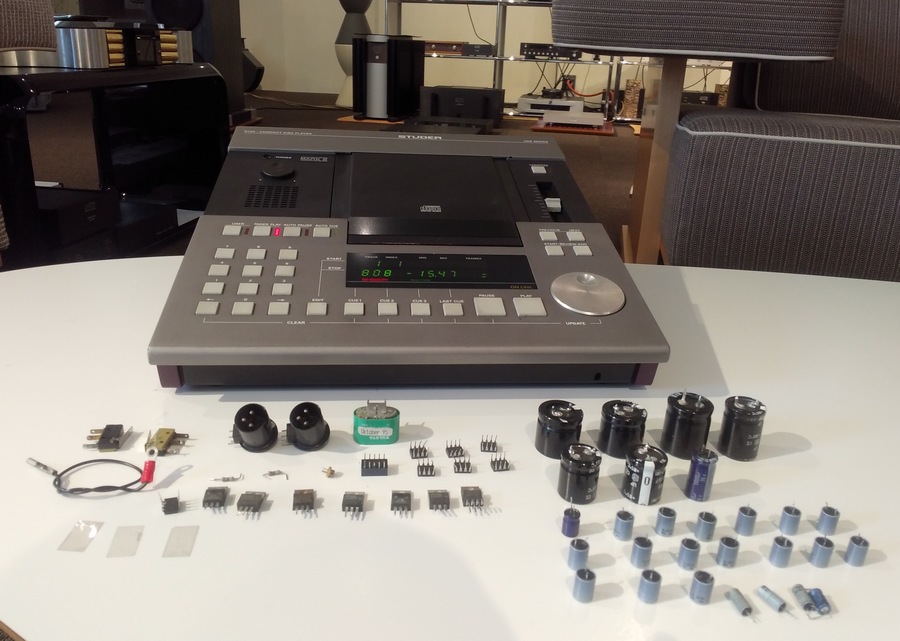 STUDER D730MK2オーバーホール整備～スチューダー＆フィリップスCD整備