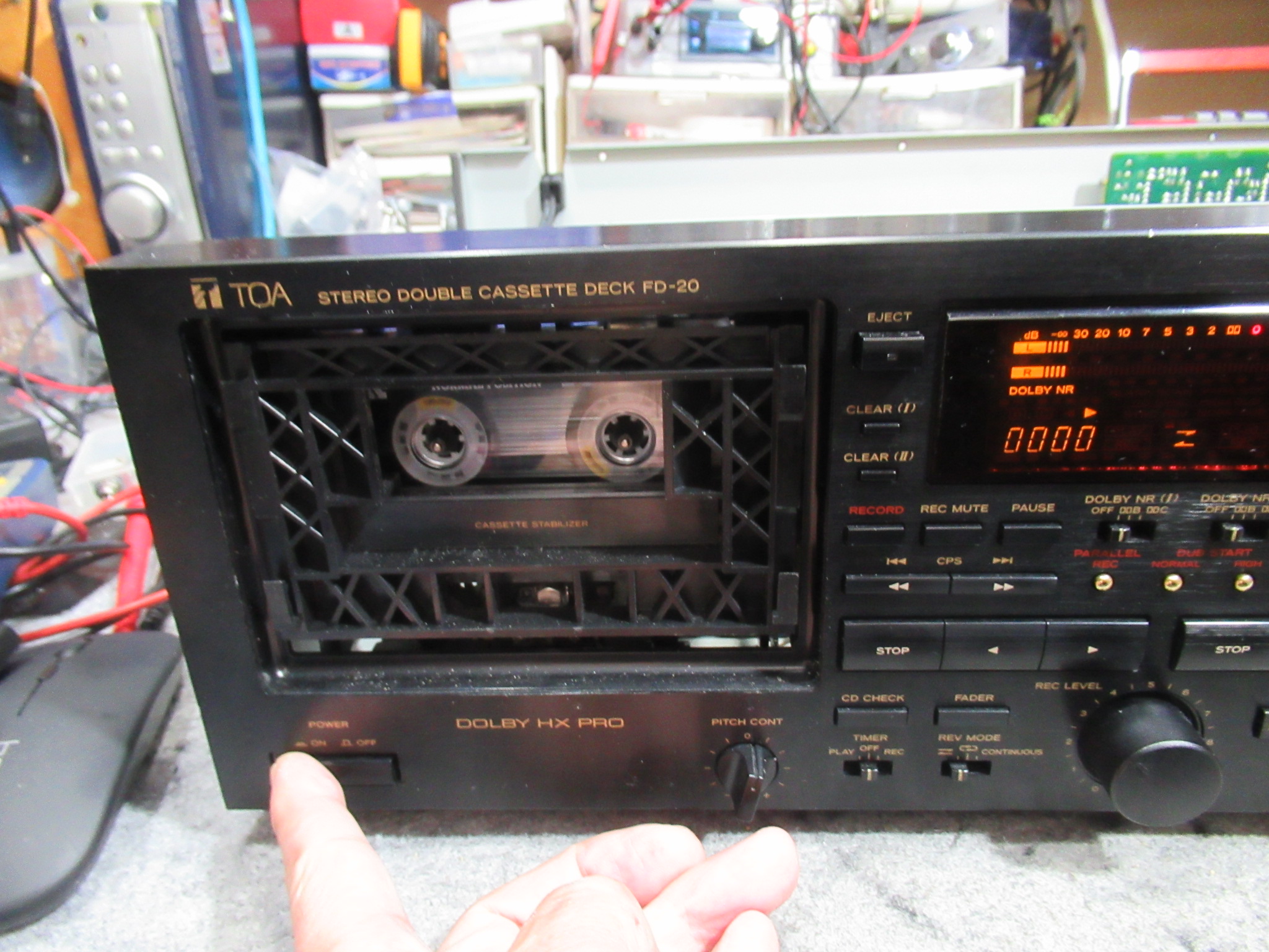 動作OK！！】 ダブルカセットデッキ TEAC ティアック W-790R ③ TEAC