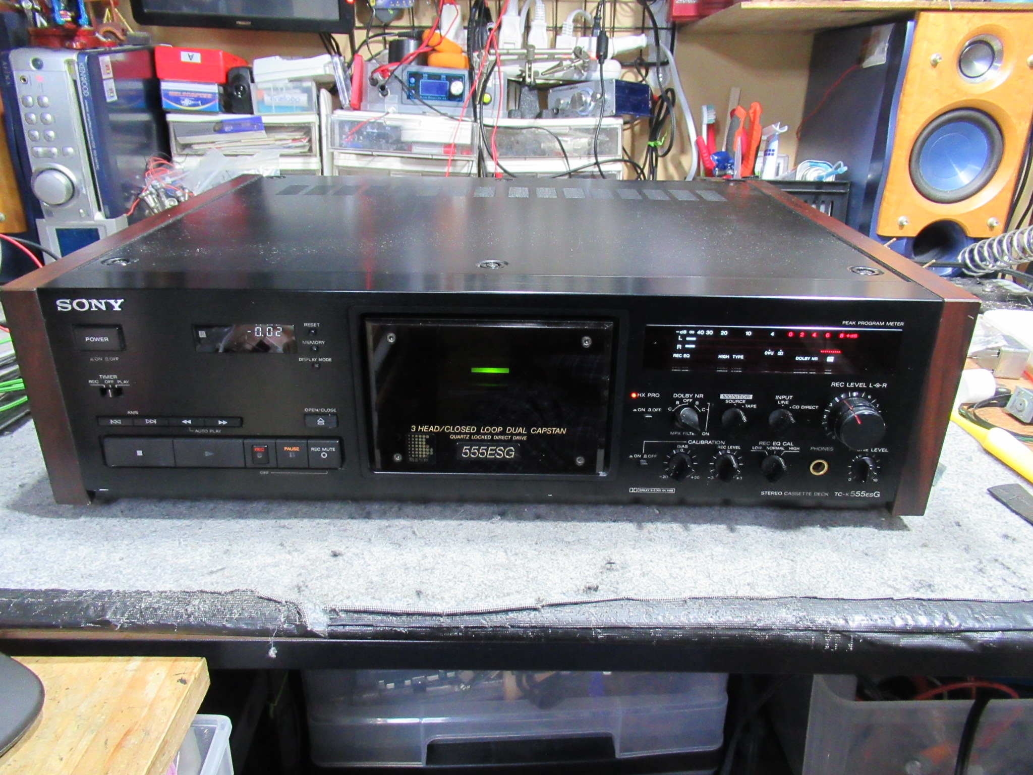 SONY TC-K555ESG テープパス調整ほか – Audiolife － Enjoy your audio