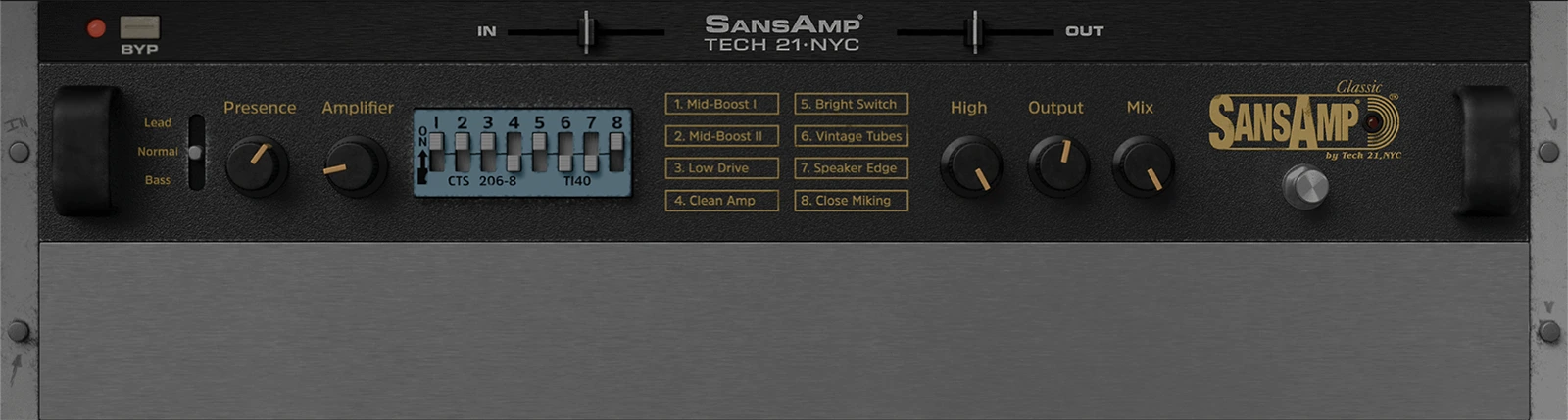 SansAmp® Rack - Audiopunks